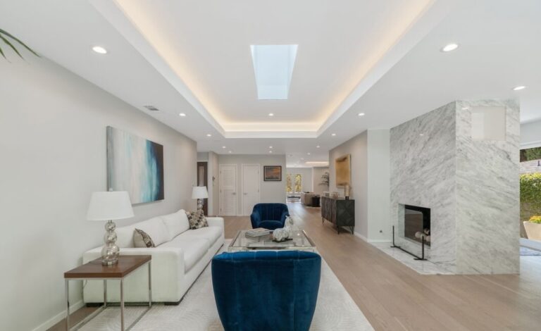 Staged Living Room